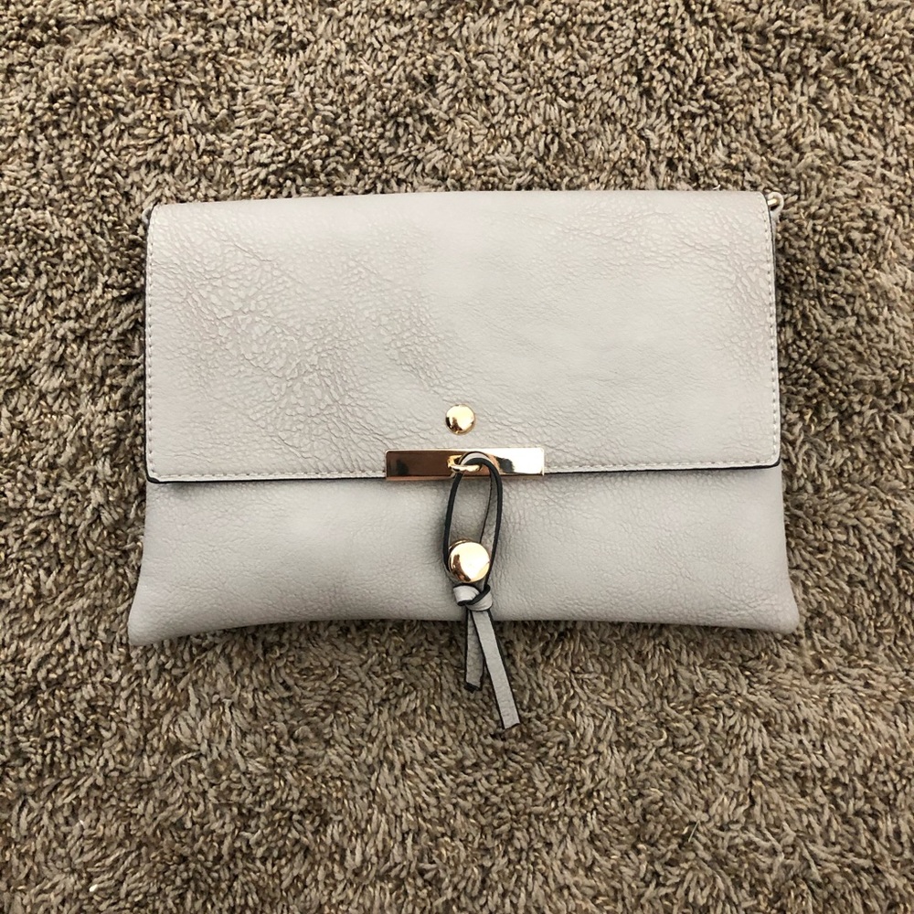 Grey crossbody never used NWT